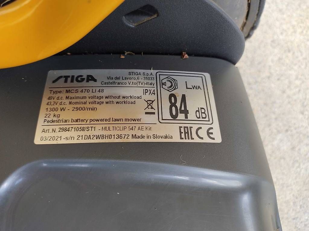 Tagliaerba: Stiga Rasenmäher mit Akku – Usato da Elm venduto da joh_fpm5 4