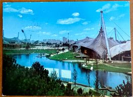 München - 1972 - Olympiapark - Schwimmhalle