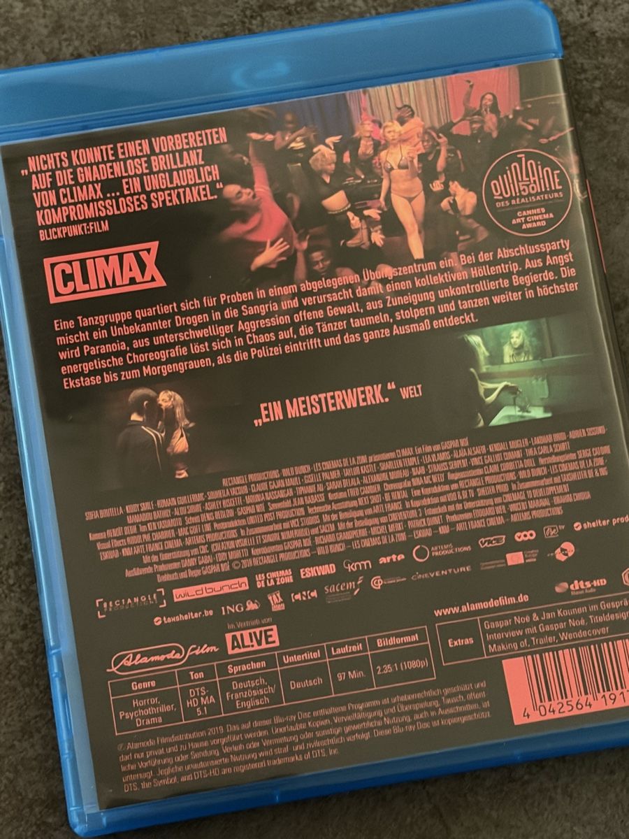 Tous les DVDs: CLIMAX (2018) – D'occasion à Inkwil par RetrOhyeah_Schweiz 1
