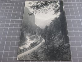 AK Lauterbrunnental mit Zug