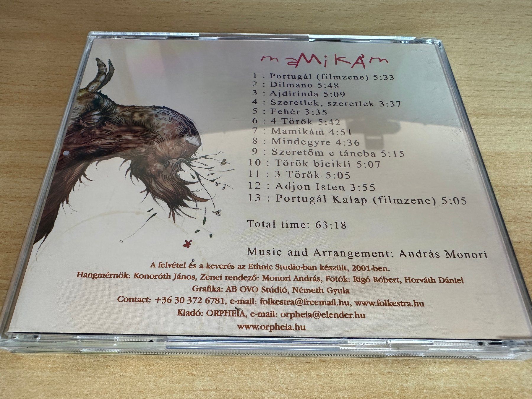 CD: Folkestra – Mamikám – Usato da Rikon im Tösstal venduto da Alpenmutz 1