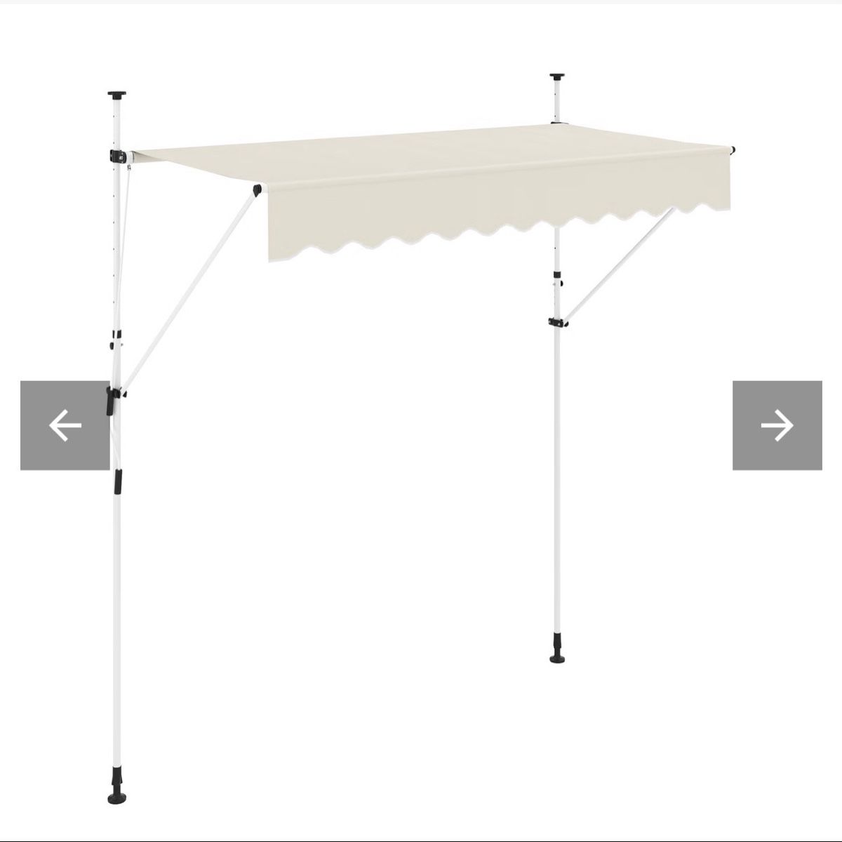 Tende da sole: Sonnenmarkise breite 250  x 120cm – Nuovo e nell'imballaggio originale da Obermumpf venduto da saramya 4
