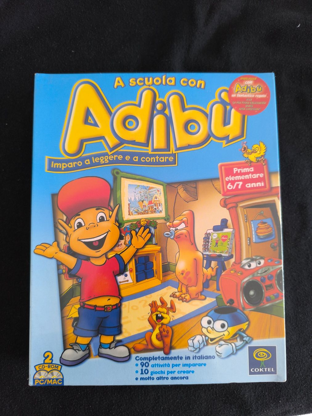 Giochi: Adibu Addy Junior Italian Sealed Windows 98 PC Game – Usato da Schüpfen venduto da RetroSteelix