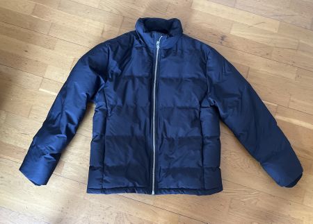 H&M Herrenjacke schwarz Gr. M – windproof / wasserabweisend