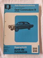 Opel Commodore B  Reparaturanleitung Bucheli Verlag 205 /206