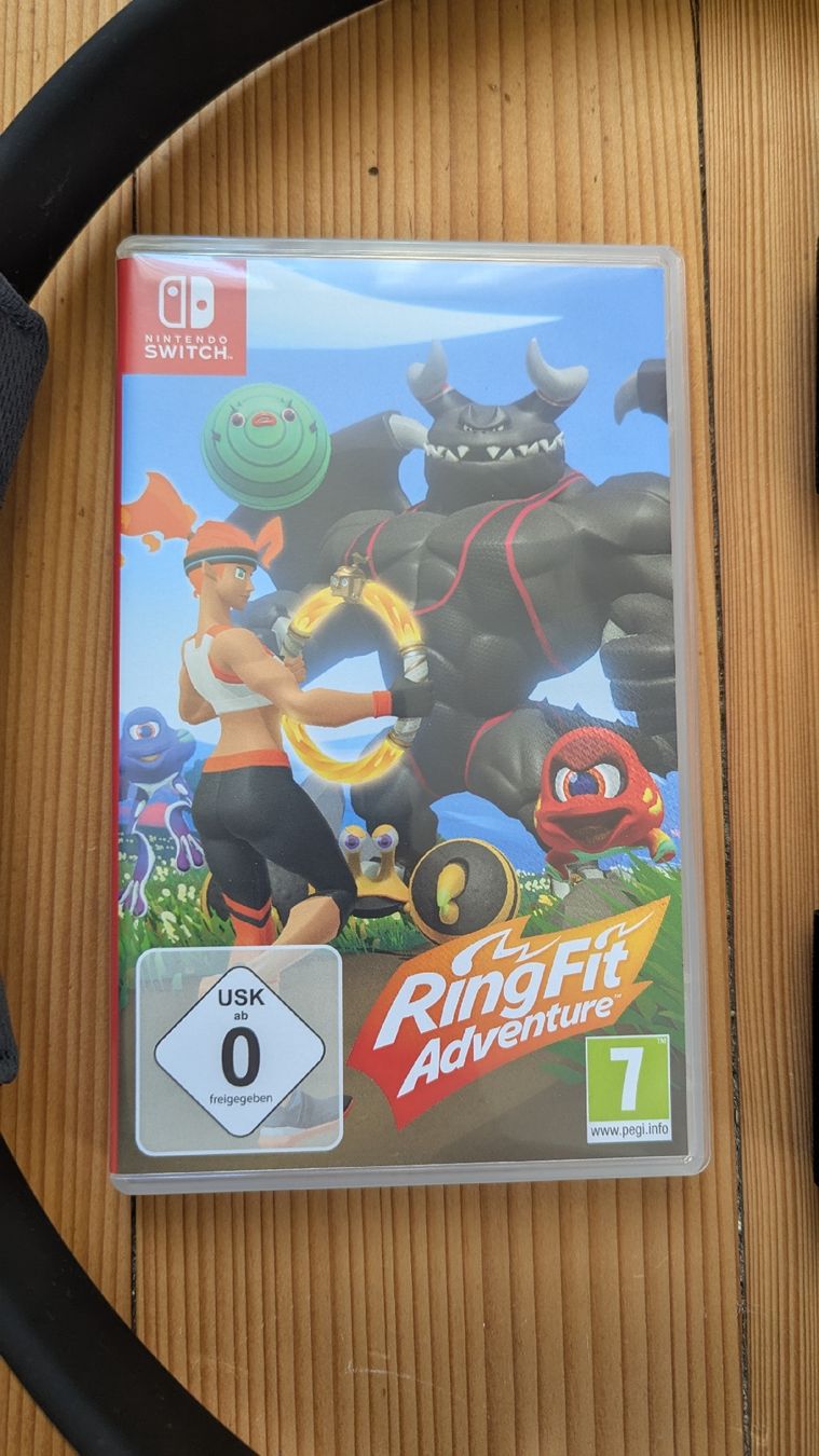 Nintendo Giochi: Nintendo Switch Ring Fit Adventure – Usato da Langenthal venduto da Stibeline 2