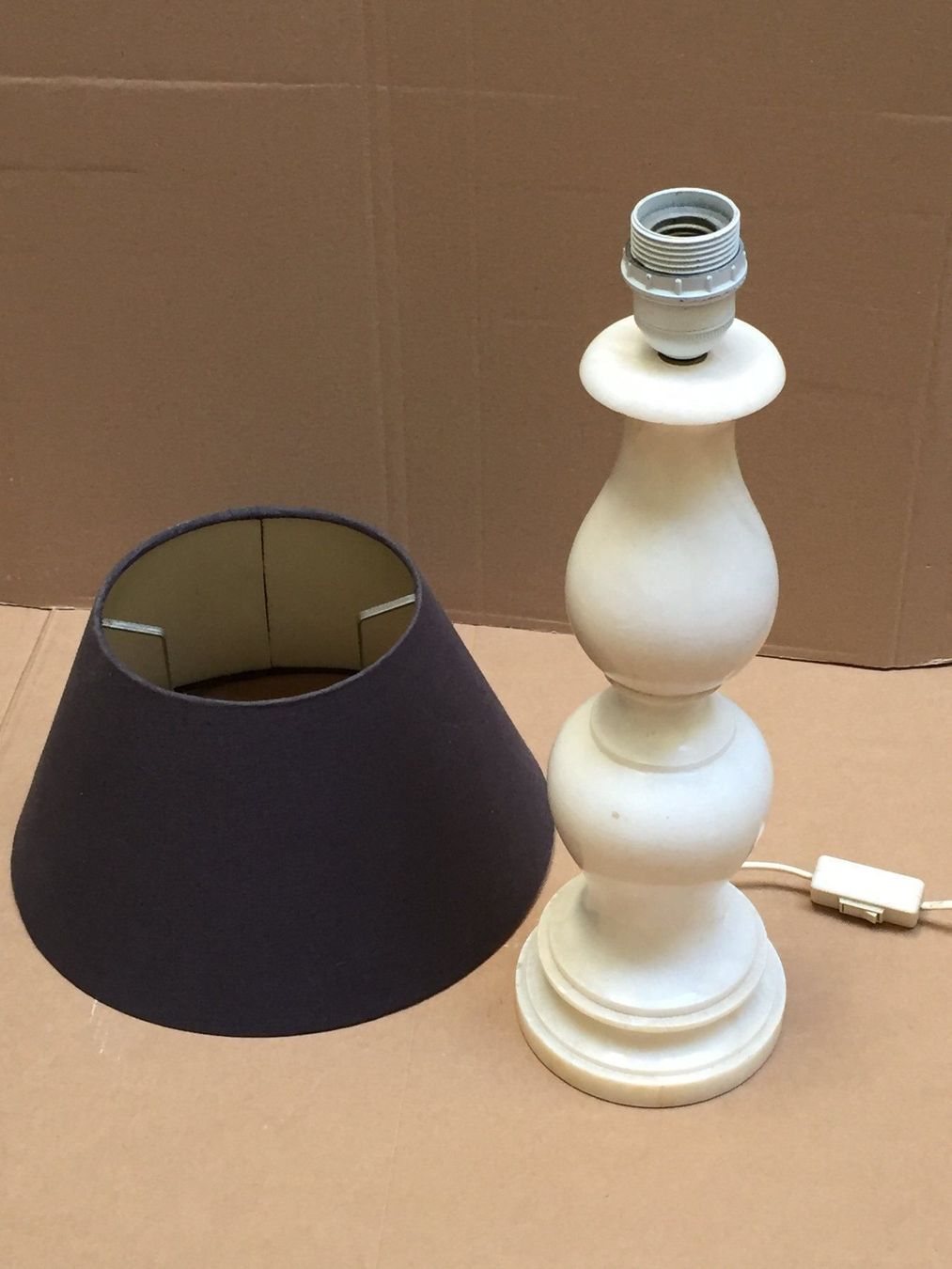 Lampade: Vintage Schöne Lampe aus Marmor – Usato da Schaffhausen venduto da vintageville 3