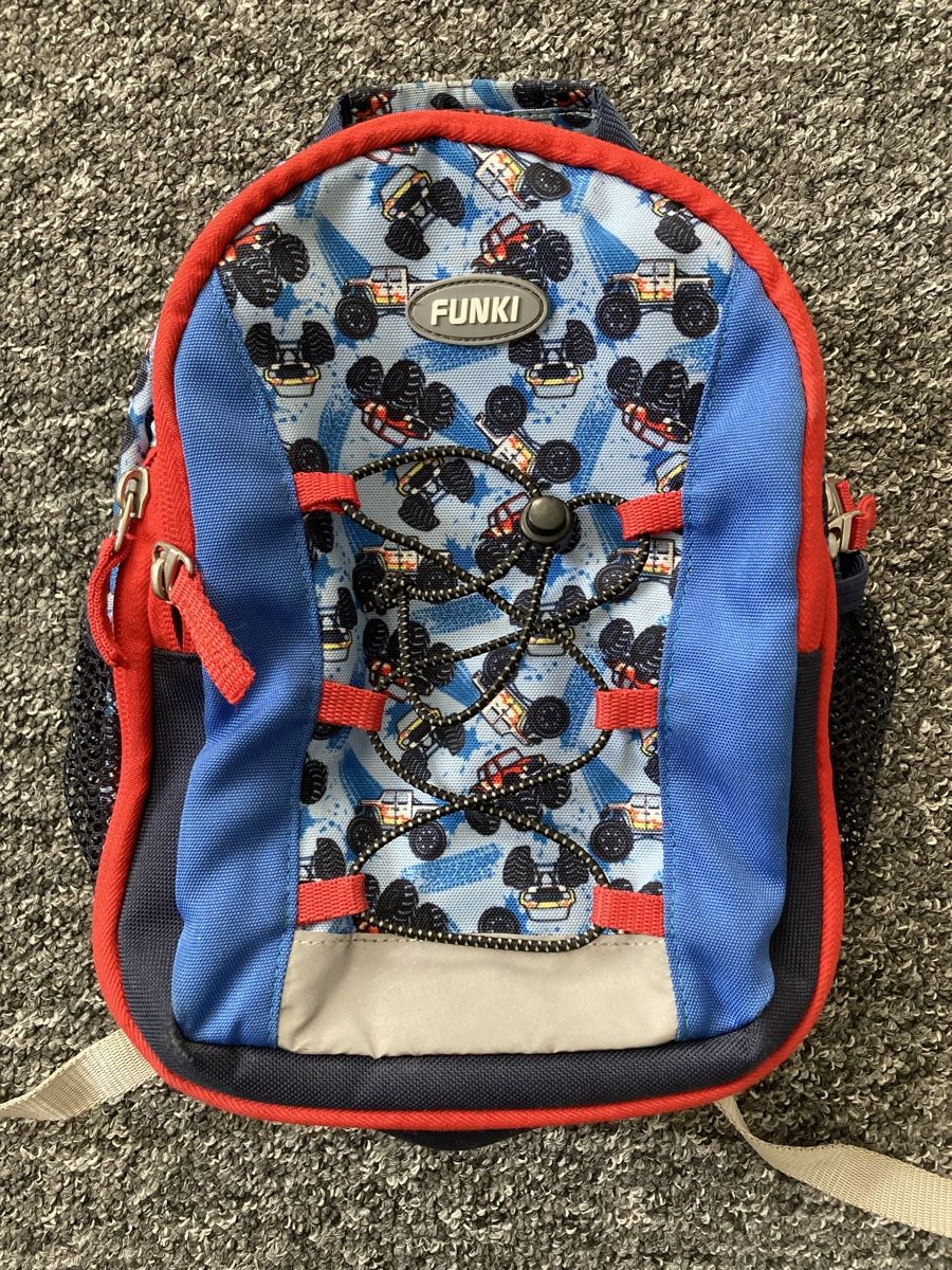 Funki Kindertaschen: Funki Monstertrack Rucksack  – Gebraucht aus Chur von Tommm