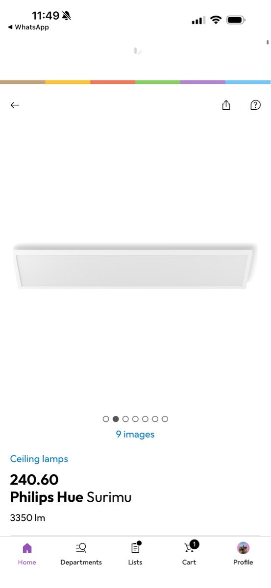 Philips Lustres & lampes de plafonds: Philipps Hue Surimu – Neuf (Voir description) à Bern par leschewe