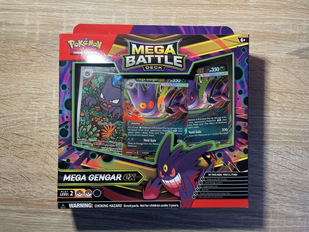 Pokémon Cartes à collectionner: Pokémon Deck Mega Gengar ex EN neuf scellé – Neuf avec emballage d'origine à Courgenay par cue_2sw6