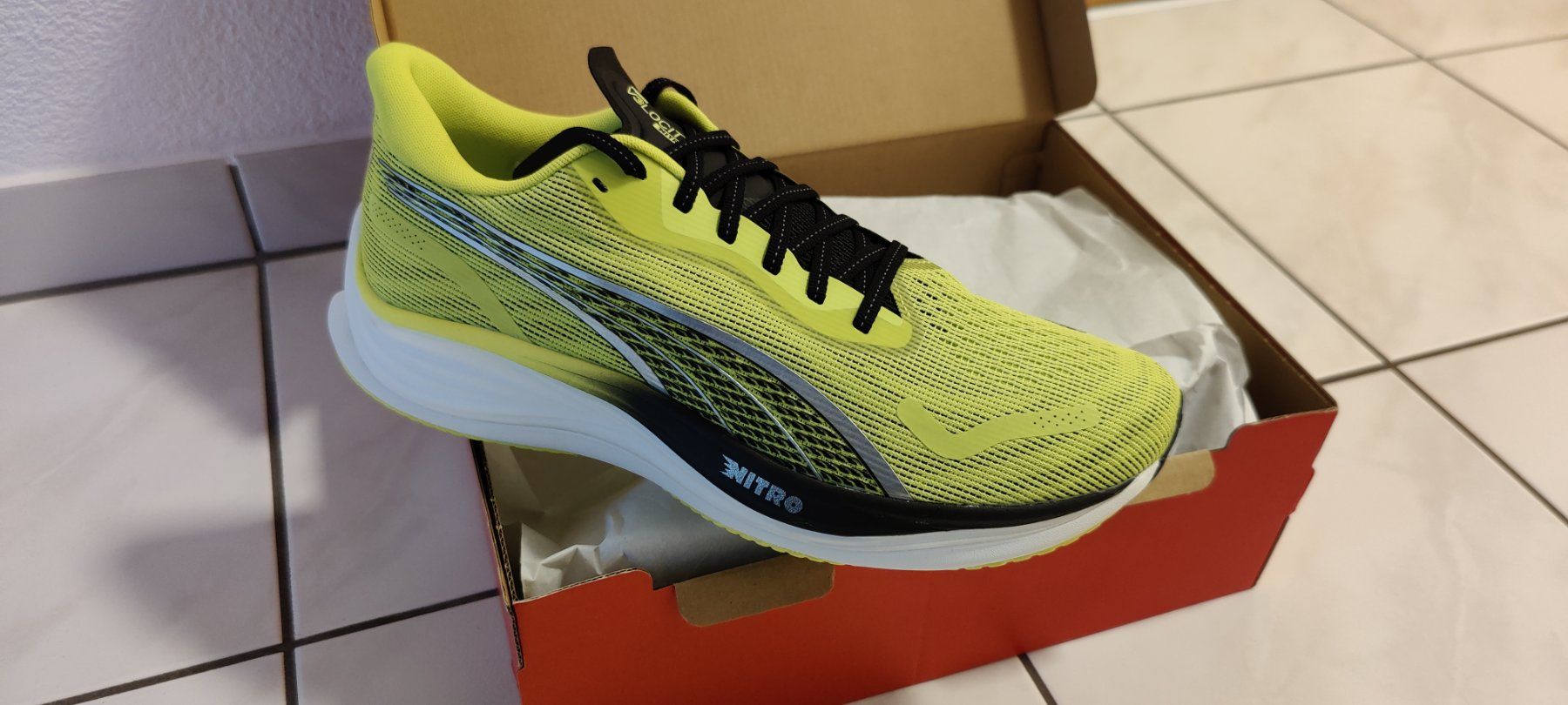 Puma Scarpe da uomo: Laufschuhe Puma Velocity Nitro 3 Gr. 46 – Nuovo e nell'imballaggio originale da Richenthal venduto da maenggi16