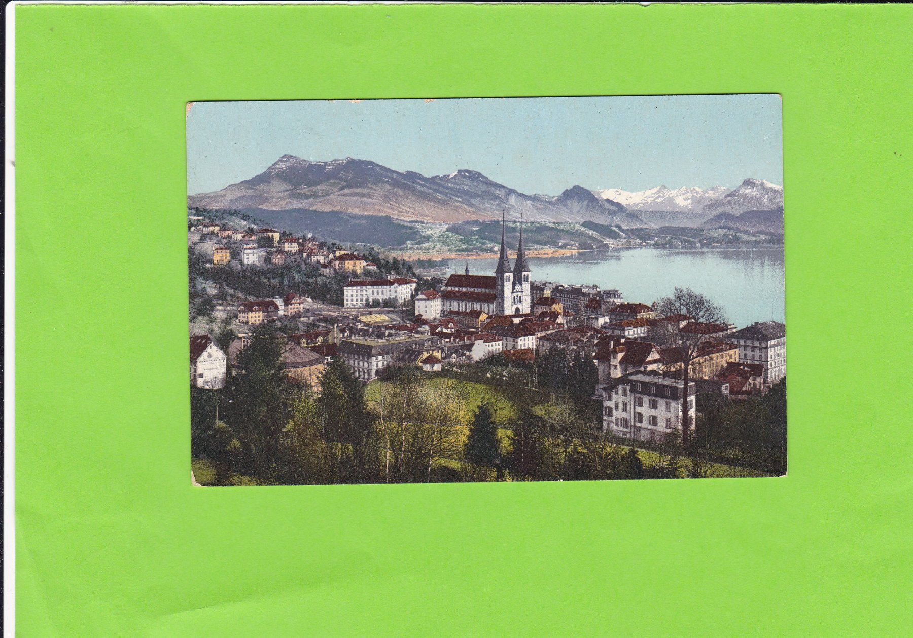 Cartoline postali: Luzern und die Rigi – Usato da St. Peterzell venduto da neckertal