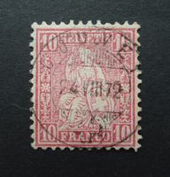 Nr. 38 mit Vollstempel COUVET NE