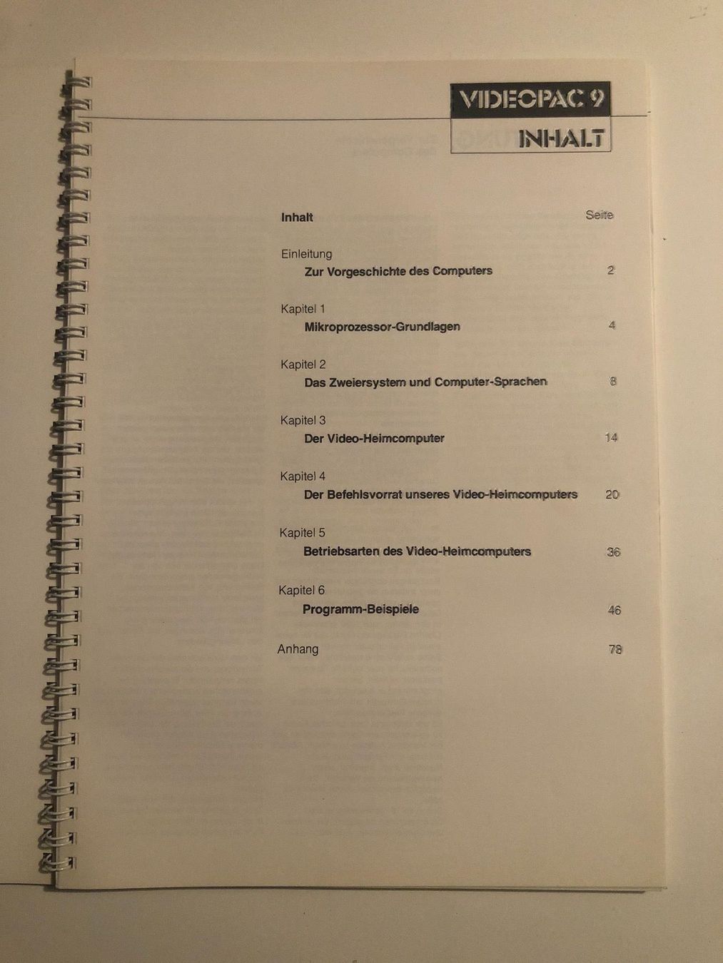 Philips Konsolen: Philips Videopac 9 Display Command + Lehrbuch – Gebraucht aus Kestenholz von Matti_10 3