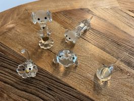 Kristallfiguren-Set für Sammler - Top Zustand!