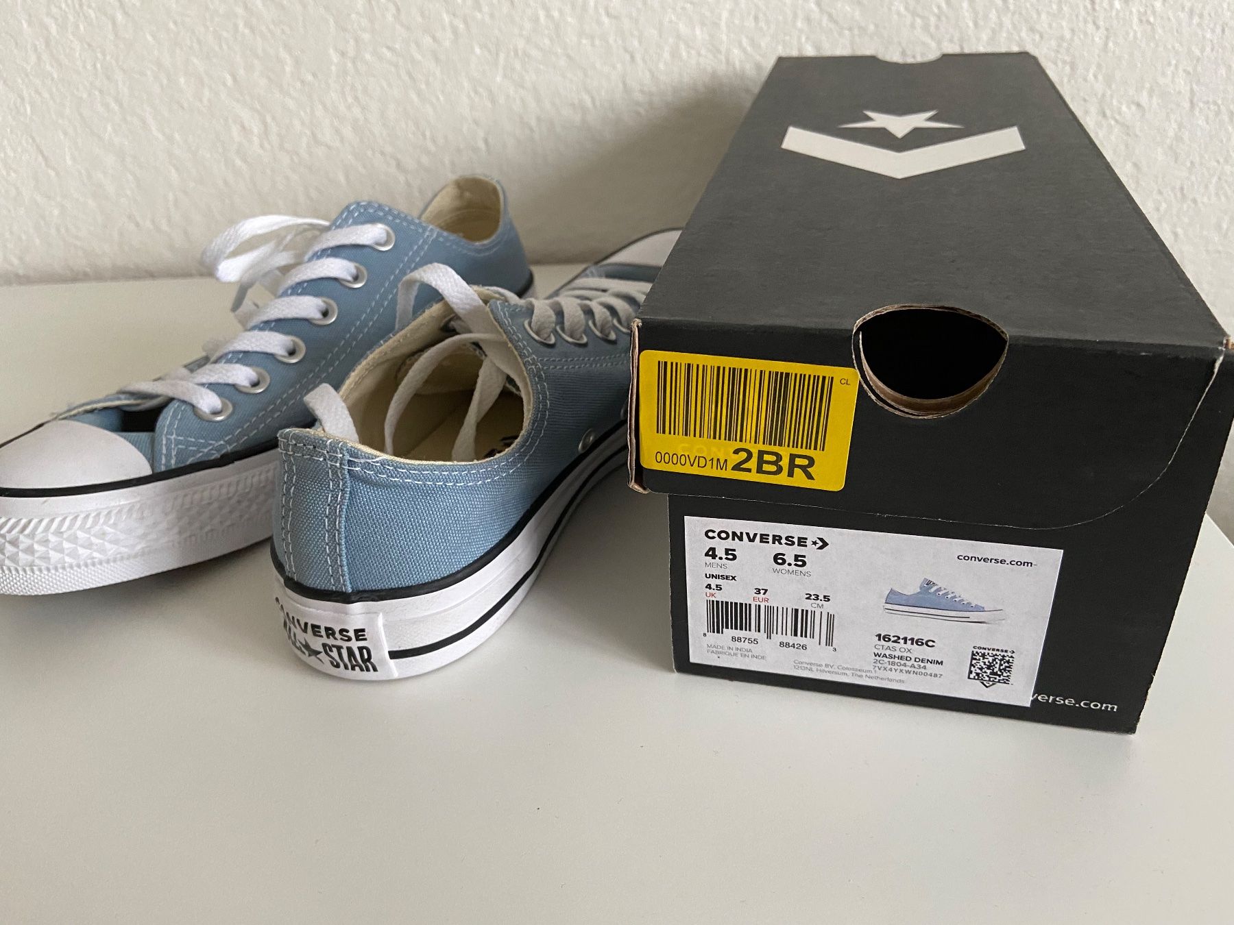 Converse Scarpe da donna: Neue Converse Hellblau - Grösse 37 – Nuovo e nell'imballaggio originale da Bern venduto da Javero