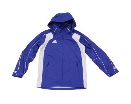 Adidas Damen Regenjacke Sport & Freizeit /blau/Gr.44/L