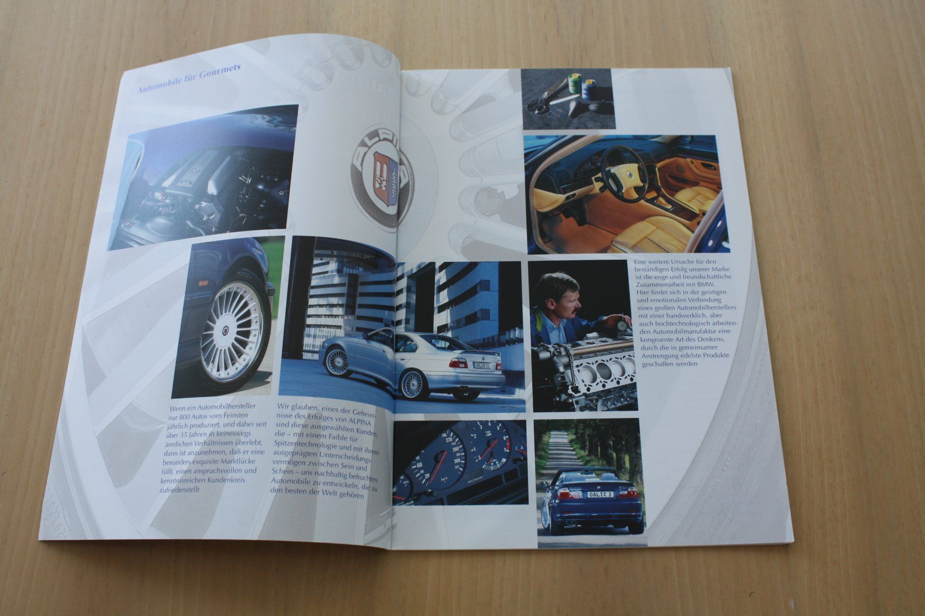 Alpina Dokumente: Alpina Prospekt 9/2001 – Gebraucht aus Wikon von erwin400 1