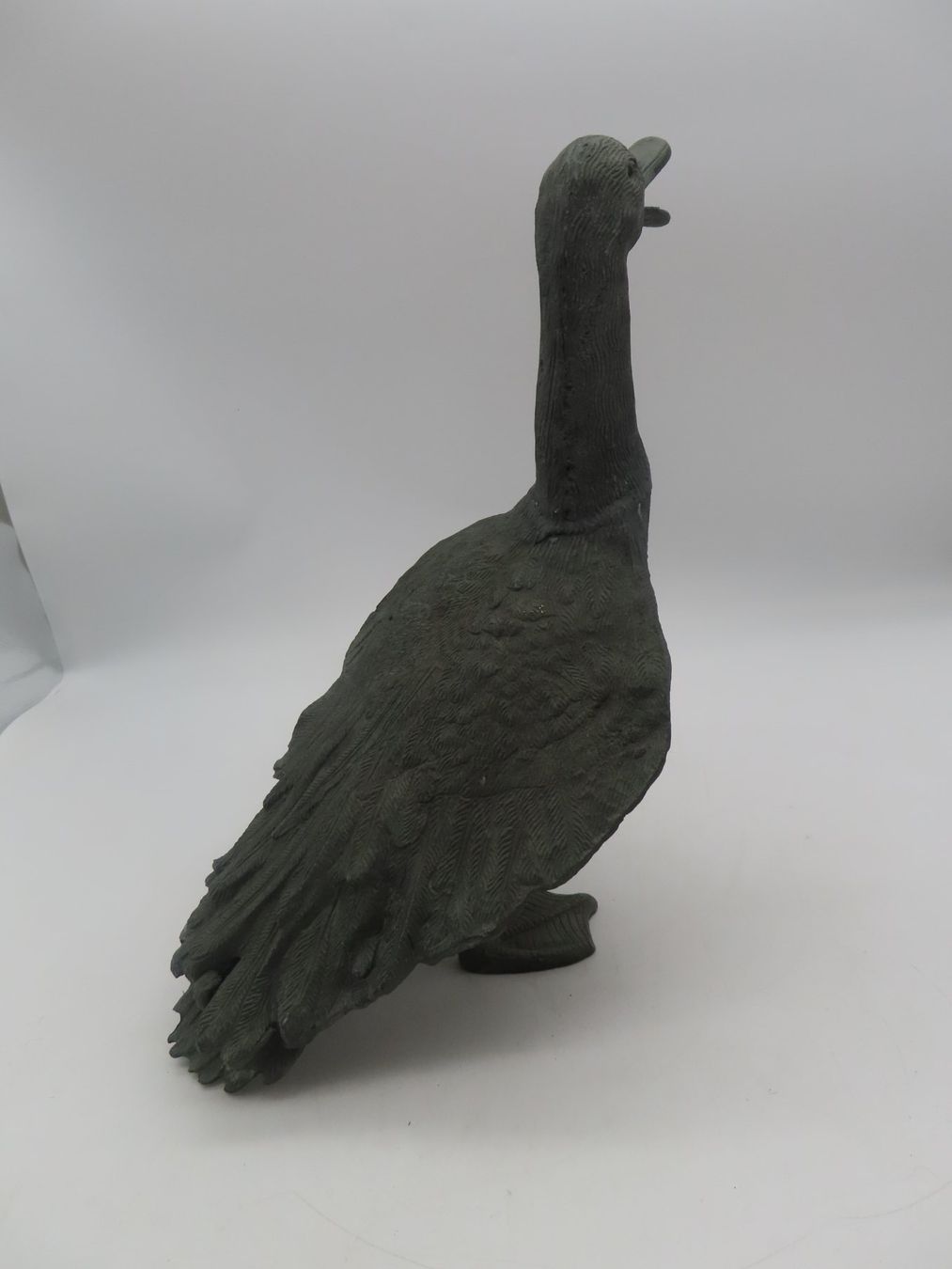 Figuren: Schöne Ente aus Metall – Gebraucht aus Reinach BL von WBZ-Flohmarkt 4