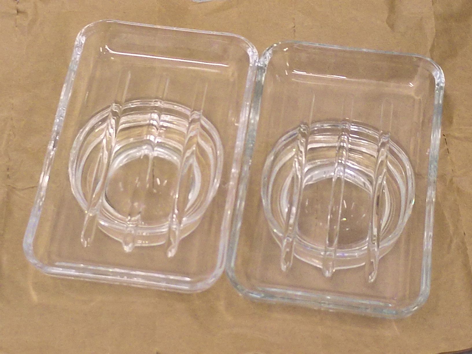 Portasapone: Seifenschale Glas neuwertig – Usato da Zürich venduto da danihell 1