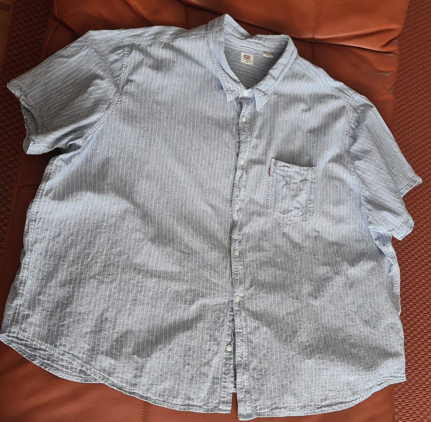 Levi's Camicie: LEVIS Kurzarmhemd mit Brusttasche 5XL – Usato da Zürich venduto da Agios
