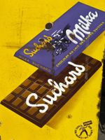 Original Suchard/Milka Schokolade Blechschild Rarität!