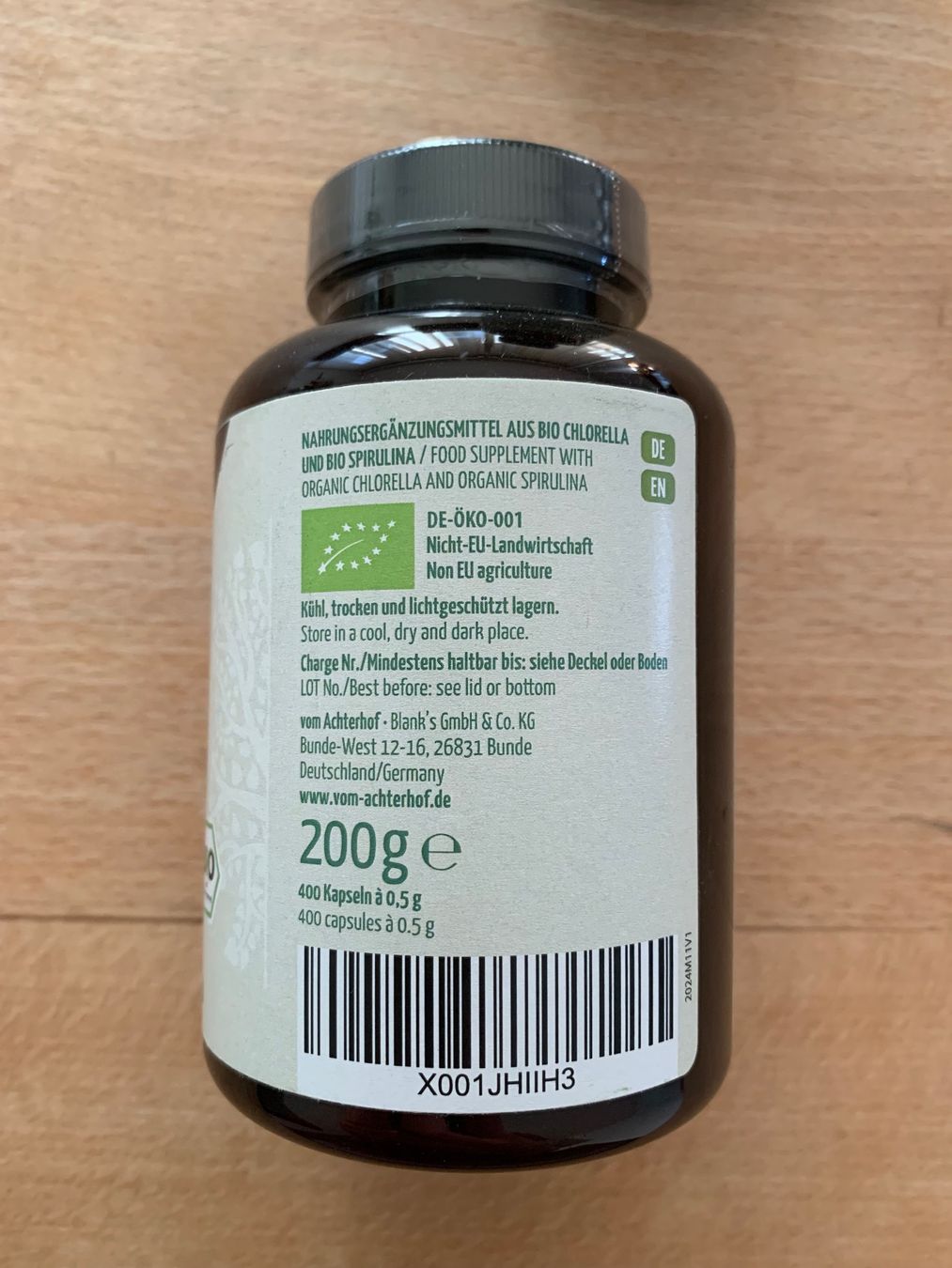 Cibi & Specialità: Chlorella & Spirulina – Nuovo e nell'imballaggio originale da Enggistein venduto da THE-IGOR 4
