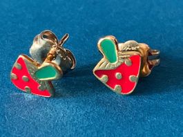Ohrstecker Fliegenpilz Kind