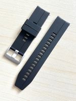 Schwarzes Uhrenarmband, 22mm breit, Top Zustand!