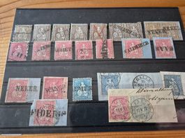 CH-Briefmarken STempellot Zustand gemäss Bilder E2