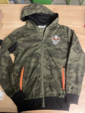Weiche Camouflage Jacke Urchin mit Kapuze, Gr.164