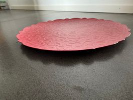 Alessi "Dressed Red Tablett" Marcel Wanders 2011
