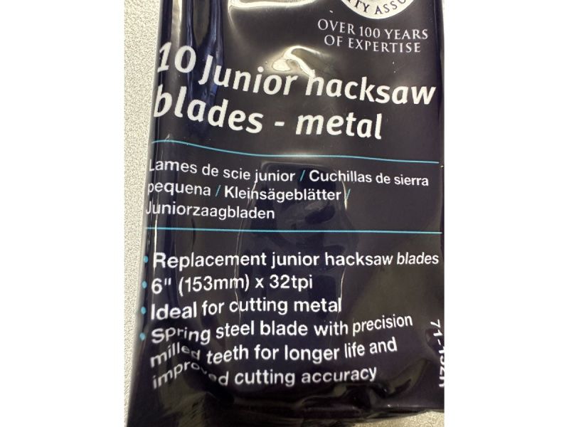 Seghe: Metallsägeblätter 100Stk. – Nuovo e nell'imballaggio originale da Necker venduto da liq24 4