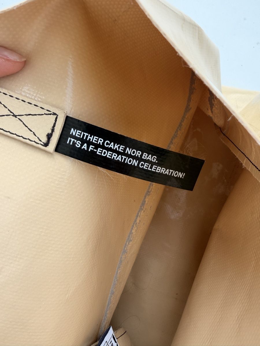 Freitag Borse: Freitag Cake bag limited edition beige 1/2000 – Nuovo (secondo la descrizione) da Zürich venduto da gianninam01 4