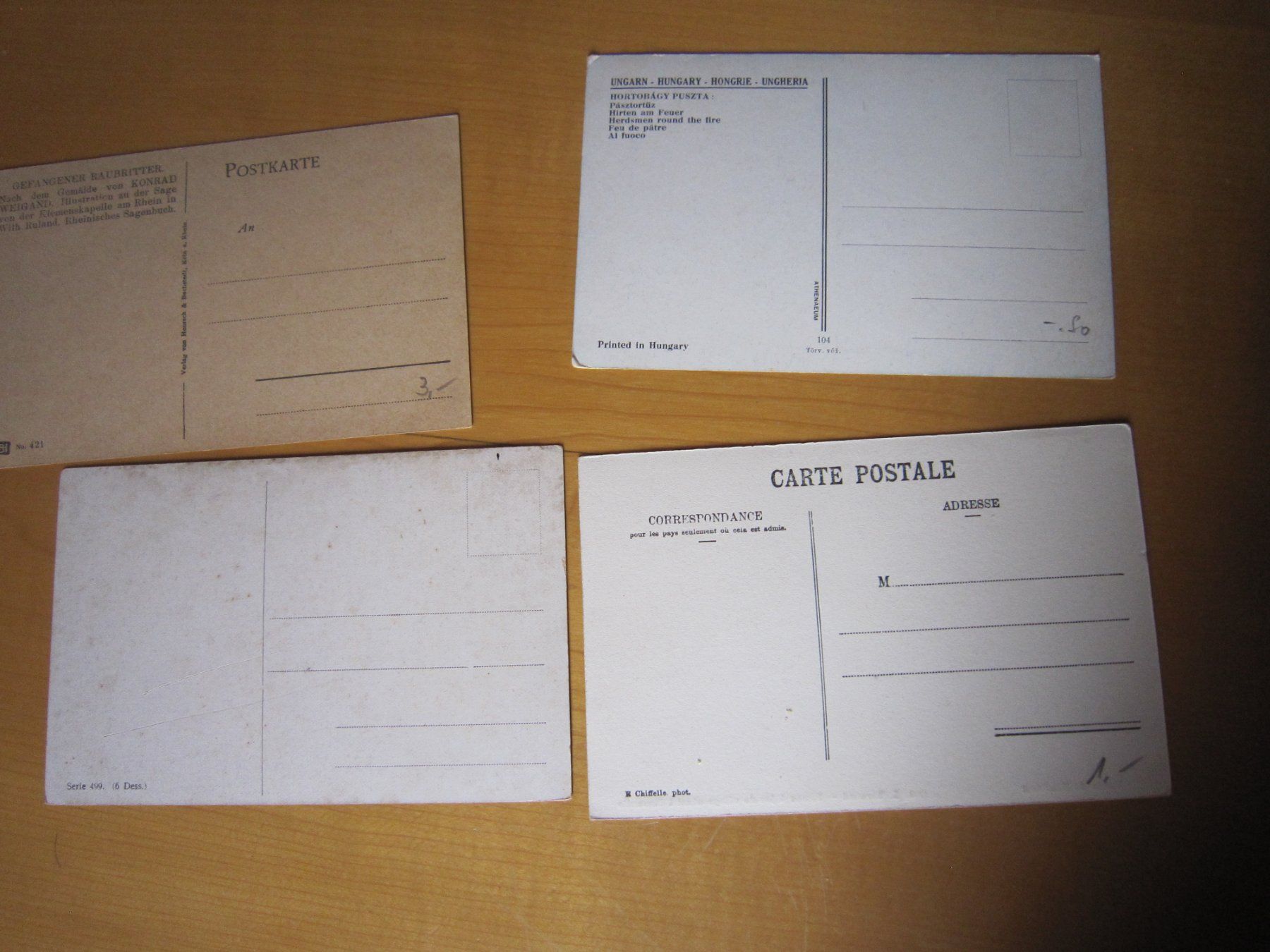 Cartoline postali: No 10 antike Postkarten Thema Rösser – Usato da Gordola venduto da Polentaefung 8