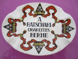 Aschenbecher Antik A. Batschari Cigarettes Berne Langenthal