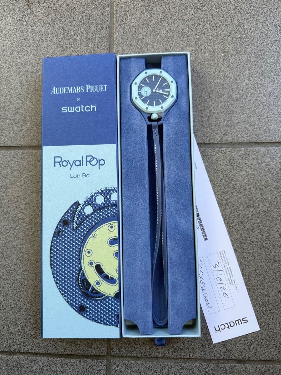 Swatch Uhren: Swatch AUDEMARS PIGUET LAN BA – Neu und originalverpackt aus Sierre von val_tc8d