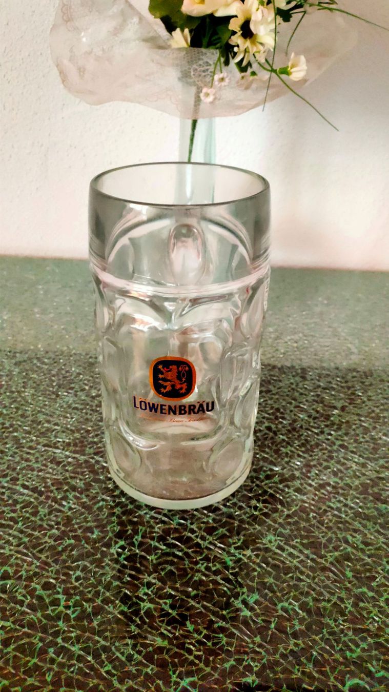 Löwenbräu Bicchieri: Löwen breu Mass münchen – Nuovo (secondo la descrizione) da Beringen venduto da ptt_c5nt