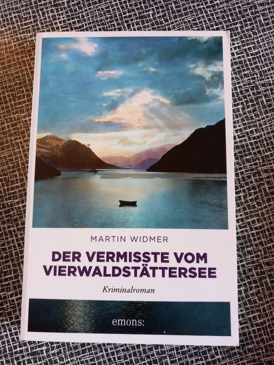 Martin Widmer - Der Vermisste vom Vierwaldstättersee (Gebraucht) in ...