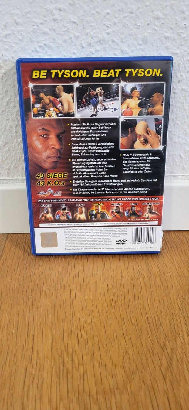 Sony Giochi: PS2 - Mike Tyson Heavyweight Boxing – Usato da Münsingen venduto da DigitaleSpielecke 1