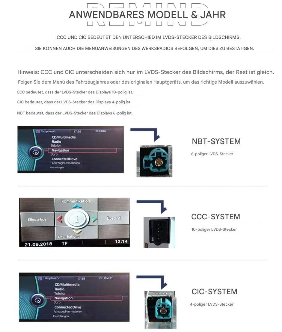 Lettore multimediale & Streamer: Multimedia Navi für BMW X5 X6 E70 E71 E72 Android System – Nuovo e nell'imballaggio originale da Chur venduto da shop.chur 2