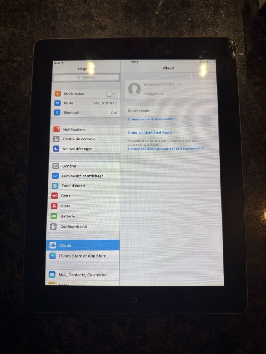 Apple Tablet PC: iPad 2 - 16go  – Difettoso da Yverdon-les-Bains venduto da ame_7f2x