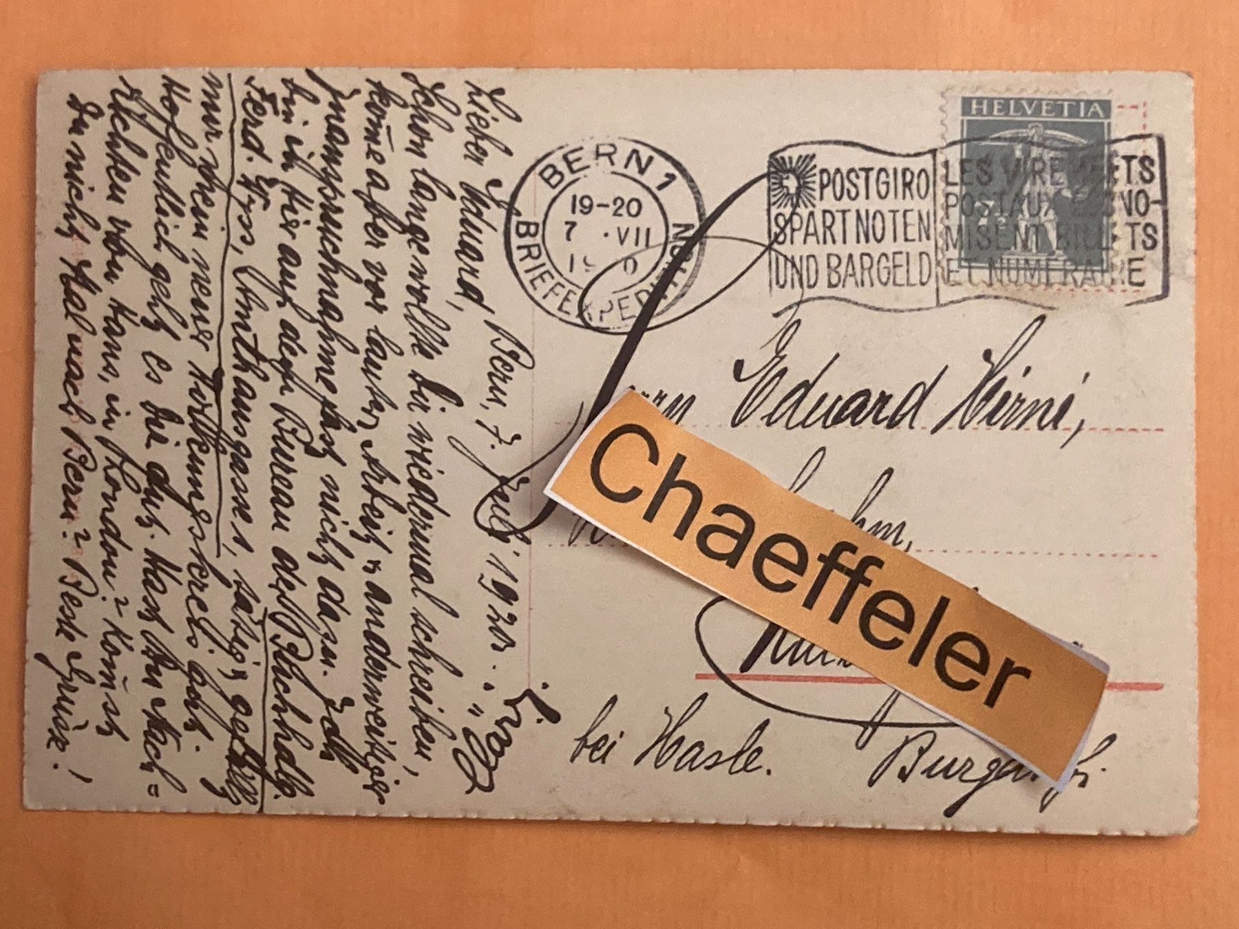 Cartoline postali: 3376 Bern, Kirchenfeldbrücke – Usato da Zürich venduto da Chaeffeler 1
