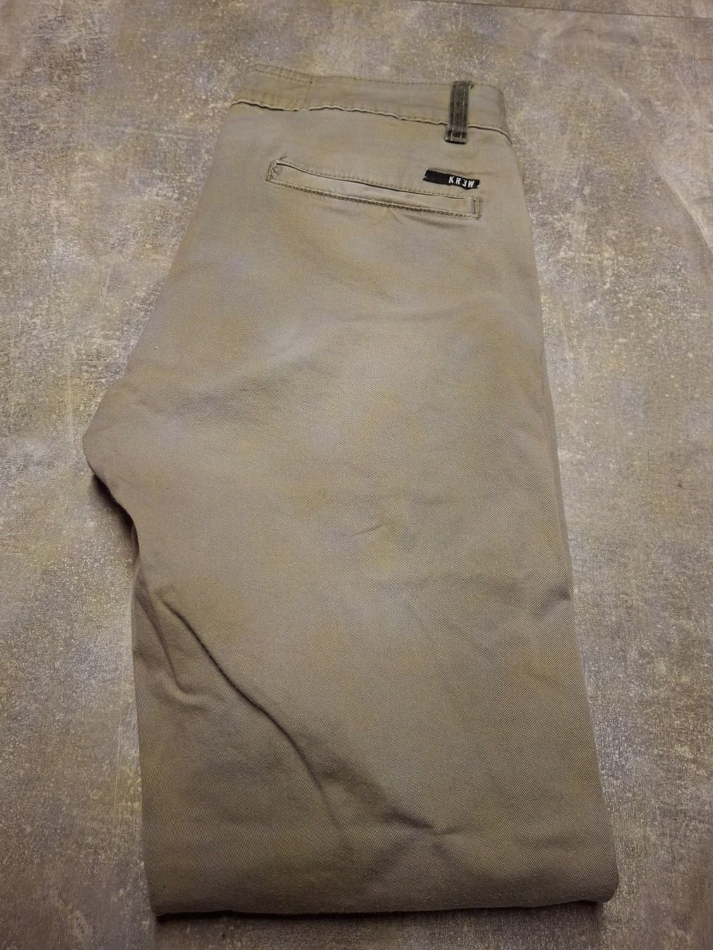 Pantaloni: Pantalon gris clair taille W28 - S marque KREW – Usato da Villiers venduto da san_jn5w 9