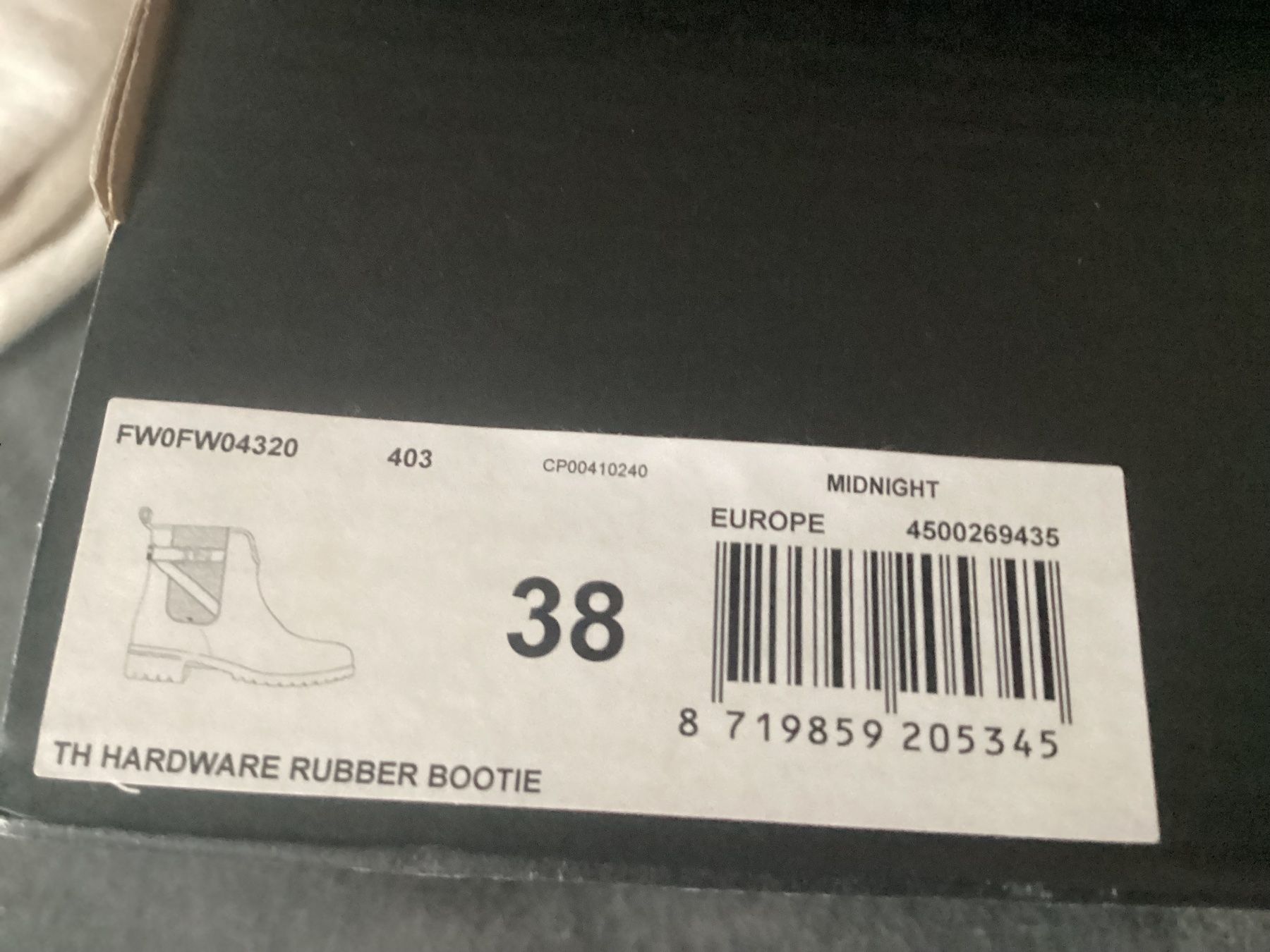 Tommy Hilfiger Scarpe da donna: Original Tommy Hilfiger Gummistiefel Stiefel – Nuovo (secondo la descrizione) da Flüelen venduto da ne08 2