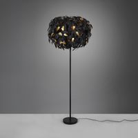 Stehleuchte, Blatt-Design, 180 cm Höhe