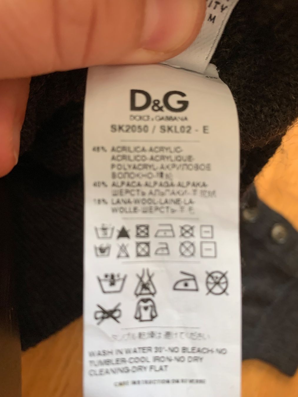Dolce & Gabbana Pullover & Sweatshirts: DOLCE & GABBANA Damen Pullover anthrazit Gr. 40 (IT 46) – Gebraucht aus Wettswil von cipollina71 6