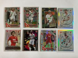 FCA Augsburg 8 Trading Cards Topps Chrome