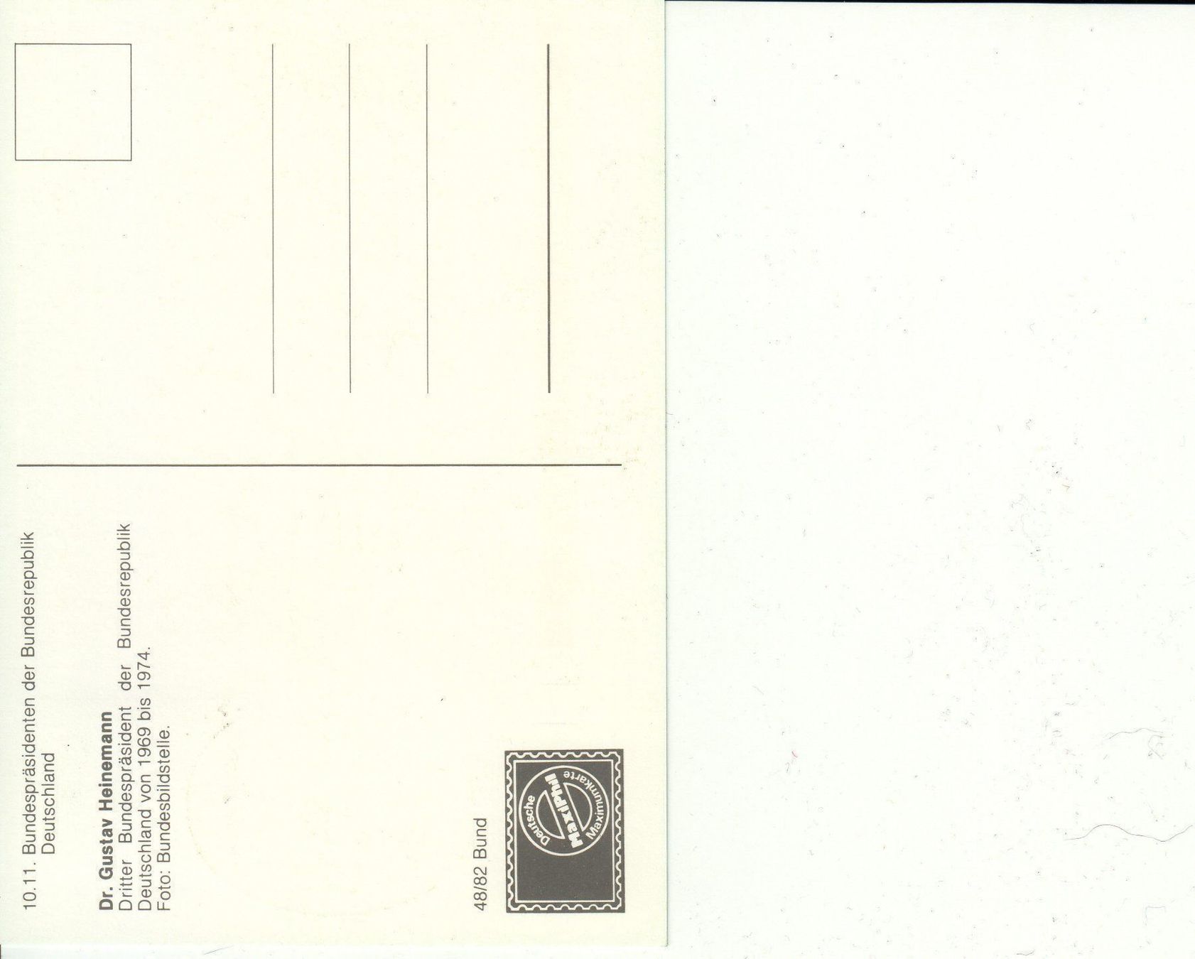 Alle Briefmarken: BRD Mi 1156 - 1160 auf MK, plus Block 18 – Gebraucht aus Bürglen TG von StampGraf 4