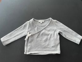 Liewood Wickelshirt Gr. 74, Grau, praktisch neu